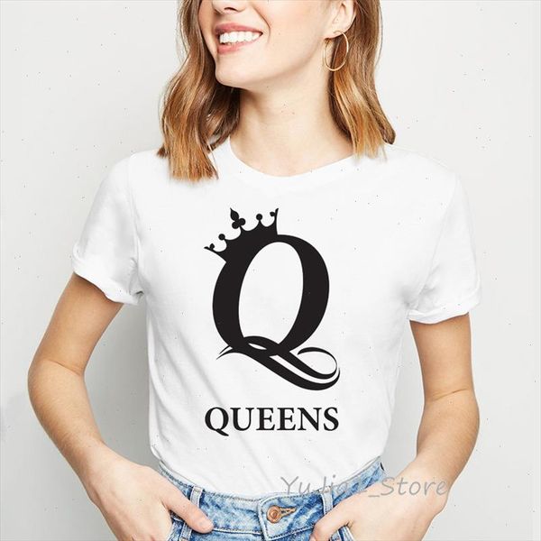 ropa mujer 2021 letters queens crown printed white t shirt femme summer female graphic tees women tumblr t shirt 
ropa mujer 2021 letters queens crown printed white t shirt femme summer female graphic tees women tumblr t shirt
