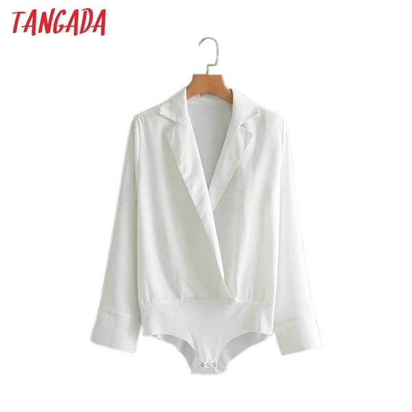 tangada fashion women black white body blouse turn down collar bodysuit ol shirt long sleeve playsuit 2xn43 y200401
tangada fashion women black white body blouse turn down collar bodysuit ol shirt long sleeve playsuit 2xn43 y200401