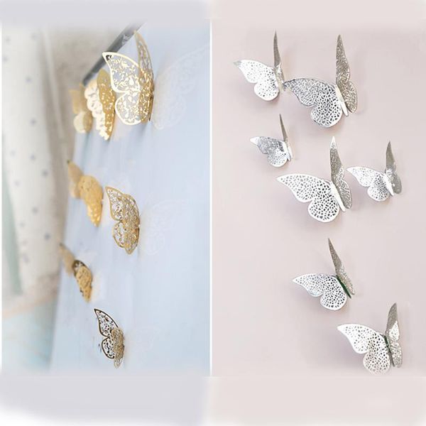 12pcs / lot 3d gold and silver butterfly wall decals home artistic wall sticker decorations for butterfly display for party and
12pcs / lot 3d gold and silver butterfly wall decals home artistic wall sticker decorations for butterfly display for party and