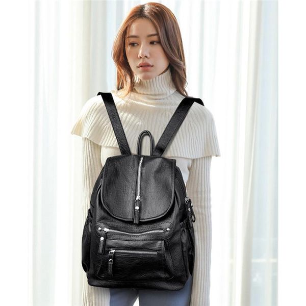 backpack style 2021 women fashion school backpacks shoulder bags large capacity vintage feminine casual leather female pu
backpack style 2021 women fashion school backpacks shoulder bags large capacity vintage feminine casual leather female pu