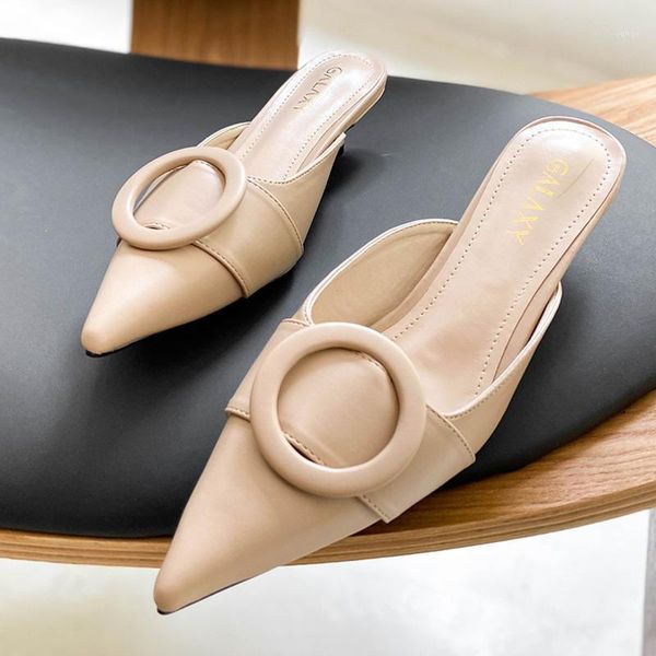 slippers deat 2021 spring summer fashion round buckle pointed half thin heel wrapped head slip-on shoes women se7941, Black
slippers deat 2021 spring summer fashion round buckle pointed half thin heel wrapped head slip-on shoes women se7941, Black