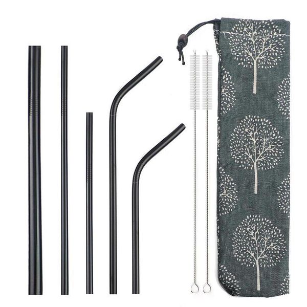 8-pcs metal straw reusable smoothies drinking straws set eco friendly rainbow straw 304 stainless steel straw with b qylqlz
8-pcs metal straw reusable smoothies drinking straws set eco friendly rainbow straw 304 stainless steel straw with b qylqlz