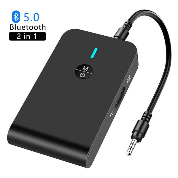 2 in 1 wireless bluetooth 5.0 receiver transmitter adapter 3.5mm jack for car music audio aux headphone receiver hands free
2 in 1 wireless bluetooth 5.0 receiver transmitter adapter 3.5mm jack for car music audio aux headphone receiver hands free