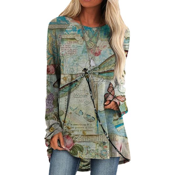 cat dragonfly pumpkin face printed long sleeve oneck loose casual autumn harajuku plus size women lady pullover t-shirts 201125, White
cat dragonfly pumpkin face printed long sleeve oneck loose casual autumn harajuku plus size women lady pullover t-shirts 201125, White