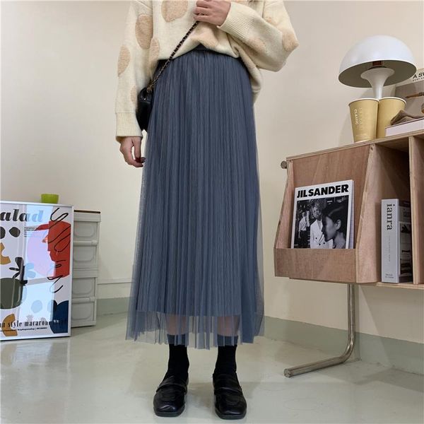 hzirip women double wear pleated skirt 2021 new spring korean style elastic high waist all-match solid a-line skirts womens, Black
hzirip women double wear pleated skirt 2021 new spring korean style elastic high waist all-match solid a-line skirts womens, Black