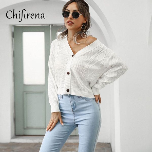 women's knits & tees chifirena winter knitted sweater women single breasted v neck cardigan female long sleeve twist short white black
women's knits & tees chifirena winter knitted sweater women single breasted v neck cardigan female long sleeve twist short white black