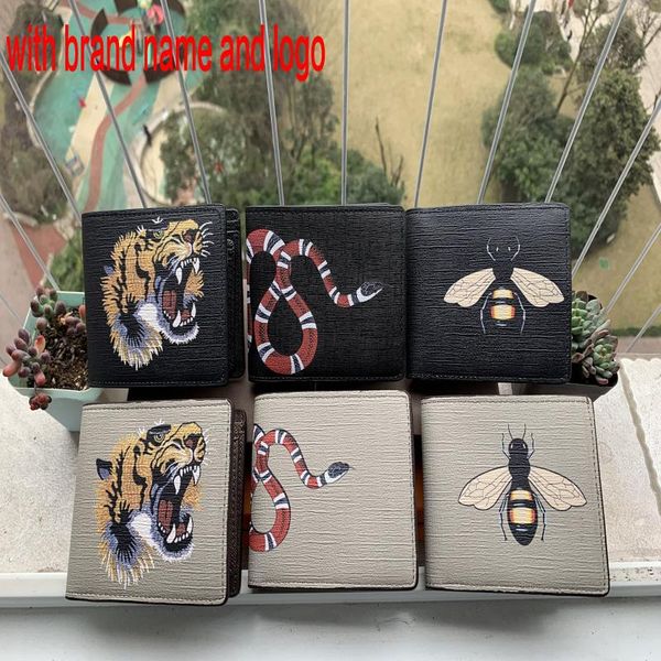 designers animal style print luxury mens wallet famous men purses canvas handbag multiple short small bifold wallet with box dust qynf p 
designers animal style print luxury mens wallet famous men purses canvas handbag multiple short small bifold wallet with box dust qynf p