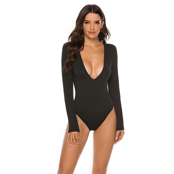 women bodysuits tights skinny v-neck long sleeve button romper women autumn winter bodysuit jumpsuit, Black;white
women bodysuits tights skinny v-neck long sleeve button romper women autumn winter bodysuit jumpsuit, Black;white