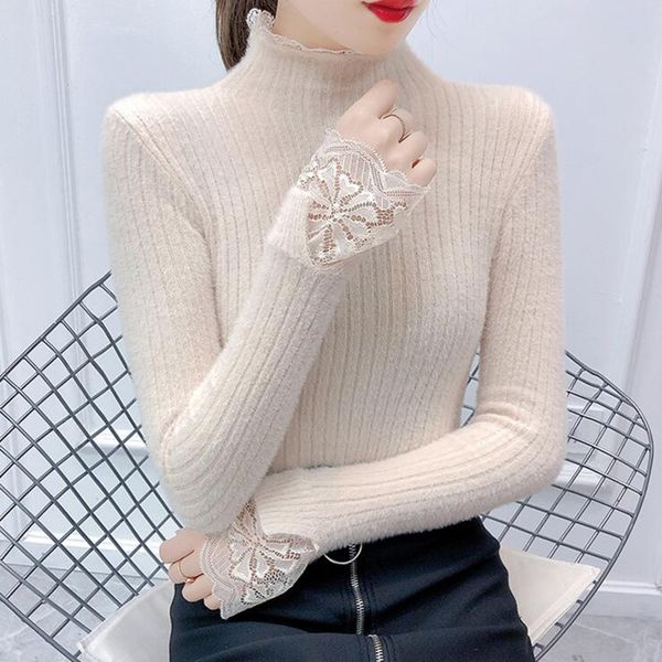 women sweaters turtlenecks high long sleeves warm winter fine pullover ladies plus size female 34ss, White;black
women sweaters turtlenecks high long sleeves warm winter fine pullover ladies plus size female 34ss, White;black