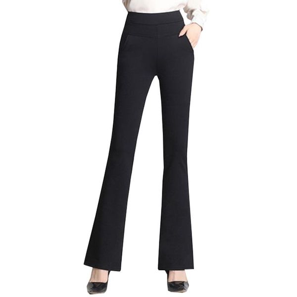 women's pants & capris micro flared women autumn winter plus velvet padded high-waist stretch woman size casual suit trousers, Black;white
women's pants & capris micro flared women autumn winter plus velvet padded high-waist stretch woman size casual suit trousers, Black;white