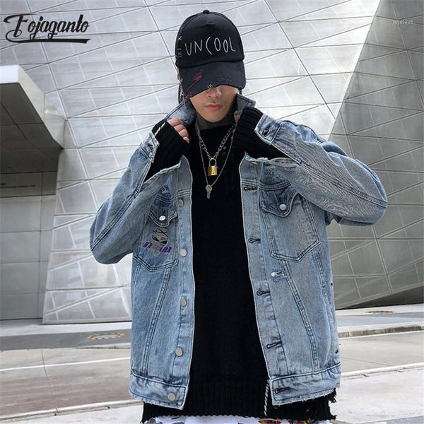 fojaganto brand men's new denim jacket fashion alien print dark series jackets coat men high street style denim jacket1, Black;brown
fojaganto brand men's new denim jacket fashion alien print dark series jackets coat men high street style denim jacket1, Black;brown