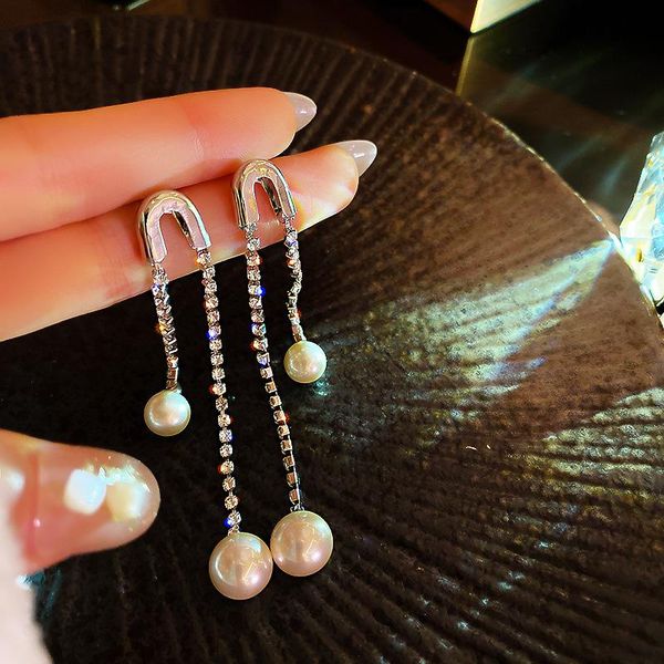 dangle & chandelier trendy simulated-pearl geometric women earrings korea's pearl drop jewelry, Silver
dangle & chandelier trendy simulated-pearl geometric women earrings korea's pearl drop jewelry, Silver
