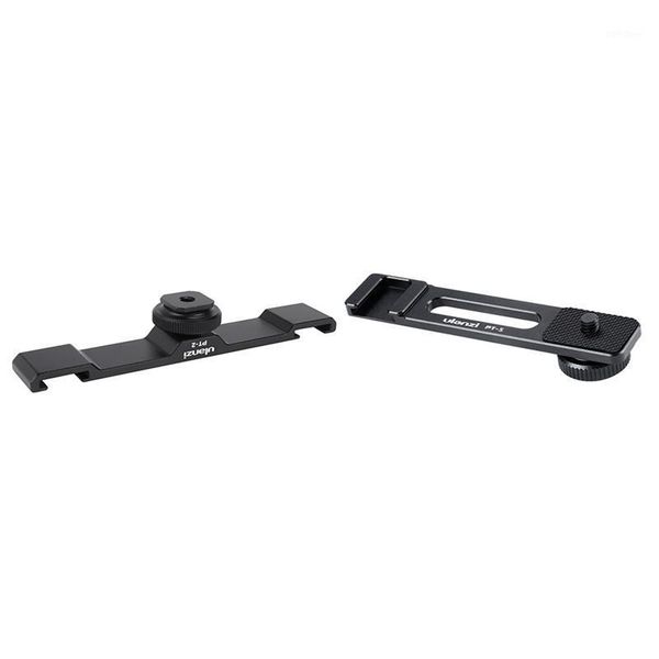 ulanzi 1 pcs dual shoe mount extension bracket bar & 1 pcs pt-5 micro- phone mount tripod adapter bracket stand1
ulanzi 1 pcs dual shoe mount extension bracket bar & 1 pcs pt-5 micro- phone mount tripod adapter bracket stand1