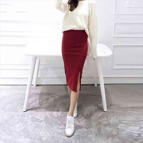 summer women skirts chic pencil skirts casual women wool rib knit long package hip split waist skirt red black
summer women skirts chic pencil skirts casual women wool rib knit long package hip split waist skirt red black