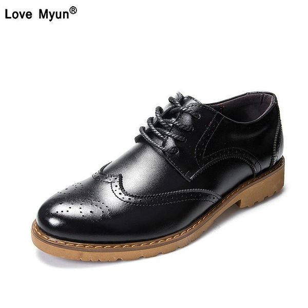 men shoes spring summer formal genuine leather business casual shoes men dress office luxury male breathable oxfords799, Black
men shoes spring summer formal genuine leather business casual shoes men dress office luxury male breathable oxfords799, Black
