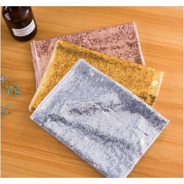 30*275cm fabric table runner gold silver sequin table cloth sparkly bling for wedding party decoration supplies tablecloth bh3251 dbc zws86
30*275cm fabric table runner gold silver sequin table cloth sparkly bling for wedding party decoration supplies tablecloth bh3251 dbc zws86