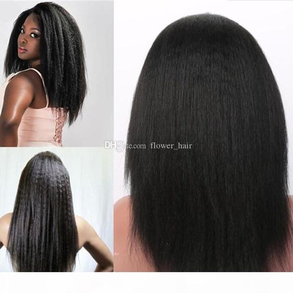 italian yaki wig african american full lace human hair wigs glueless brazilian virgin hair wig kinky straight lace front wigs, Black;brown
italian yaki wig african american full lace human hair wigs glueless brazilian virgin hair wig kinky straight lace front wigs, Black;brown