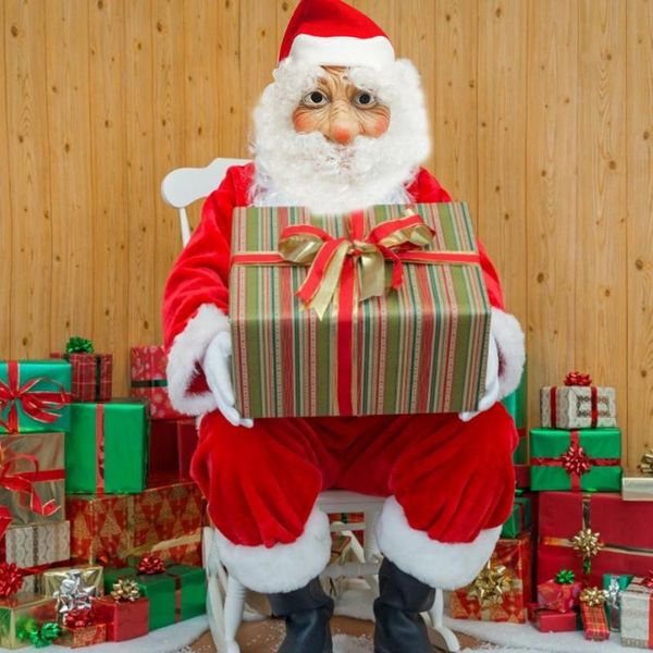 santa claus latex mask outdoor ornamen cute santa claus costume masquerade wig beard dress up chirsmats dress up hat
santa claus latex mask outdoor ornamen cute santa claus costume masquerade wig beard dress up chirsmats dress up hat