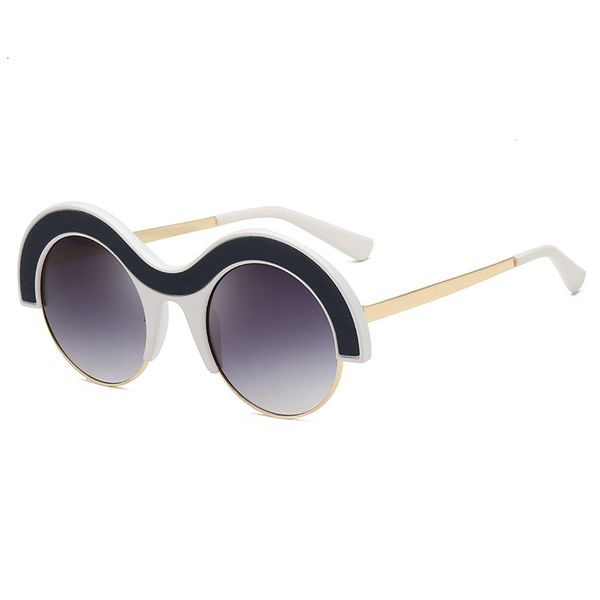 black friday round metal and plastic sunglasses, wentag fashion glasses with mirrors, bridge decoration, s849olo pgraphy accessories, White;black
black friday round metal and plastic sunglasses, wentag fashion glasses with mirrors, bridge decoration, s849olo pgraphy accessories, White;black