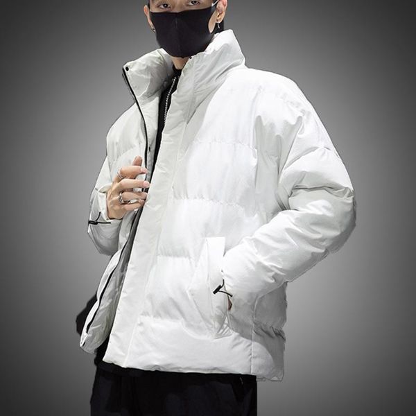 white puffer jacket autumn winer stand collar white jacket men warm coat korean fashion men thick casual slim fit 2020, Black
white puffer jacket autumn winer stand collar white jacket men warm coat korean fashion men thick casual slim fit 2020, Black