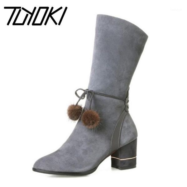 boots tuyoki size 33-43 women high heels genuine leather mid calf bowtie women's shoes fashion warm winter footwear1, Black
boots tuyoki size 33-43 women high heels genuine leather mid calf bowtie women's shoes fashion warm winter footwear1, Black