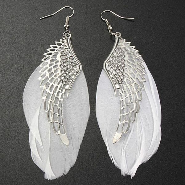 dangle & chandelier tassel earrings aretes superb angel metal wing bohemian handmade exquisite ornaments long drop jewelry bijoux trinket, Silver
dangle & chandelier tassel earrings aretes superb angel metal wing bohemian handmade exquisite ornaments long drop jewelry bijoux trinket, Silver