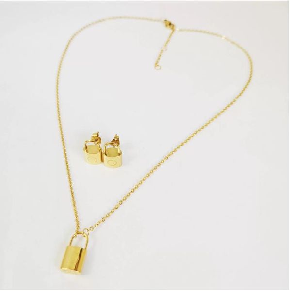 luxury jewelry designer jewelry women necklace lock pendant necklaces stainless steel silver rose gold earrings bracelet fashion
luxury jewelry designer jewelry women necklace lock pendant necklaces stainless steel silver rose gold earrings bracelet fashion