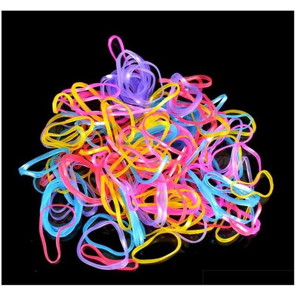 1000pcs/pack Office Rubber Ring Rubber Bands Strong Elastic Stationery Holder Band Loop Hair Accessories Sc Sqcsdg My_home2010