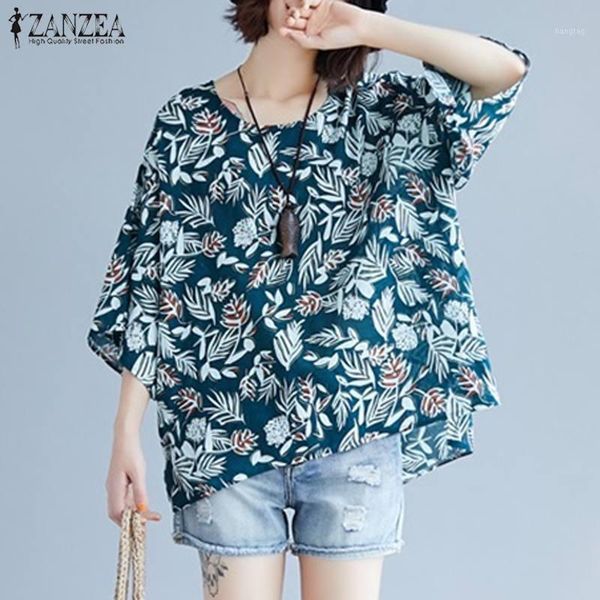 plus size zanzea women blouse summer sleeve shirt casual loose floral printed tunic femme robe blusas chemise mujer1, White
plus size zanzea women blouse summer sleeve shirt casual loose floral printed tunic femme robe blusas chemise mujer1, White