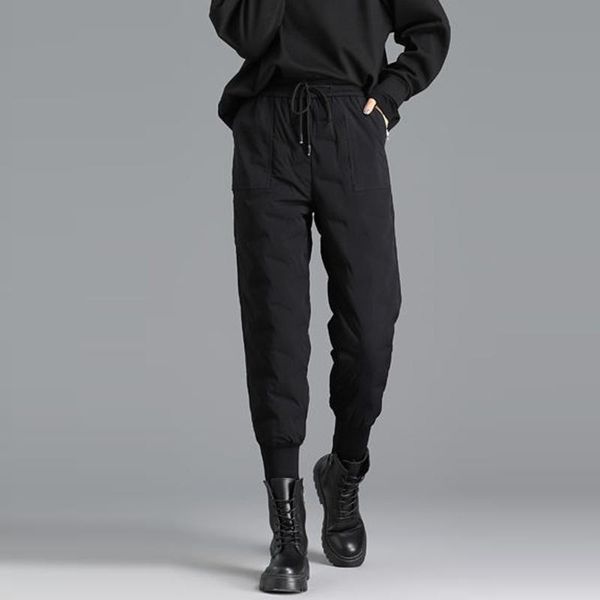 winter fashion women's high waist plush sweatpants solid colors losse warm pants trousers plus size streetwear vaqueros mujer#35, Black;white
winter fashion women's high waist plush sweatpants solid colors losse warm pants trousers plus size streetwear vaqueros mujer#35, Black;white