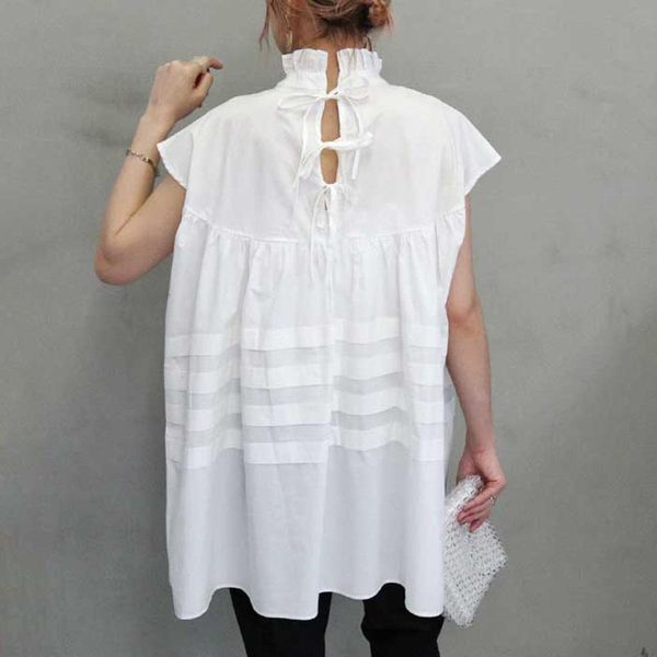 korean ladies vintage black white blouse elegant office ladies stand collar oversized women back tie casual long blouses
korean ladies vintage black white blouse elegant office ladies stand collar oversized women back tie casual long blouses