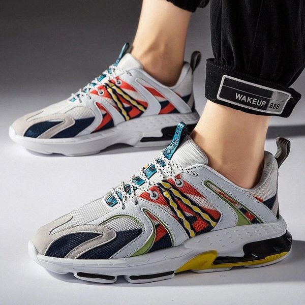 men shoes chunky sneakers breathable tenis masculino off mesh light white footwear lace up male shoes adulto zapatos hombre #hp5s
men shoes chunky sneakers breathable tenis masculino off mesh light white footwear lace up male shoes adulto zapatos hombre #hp5s