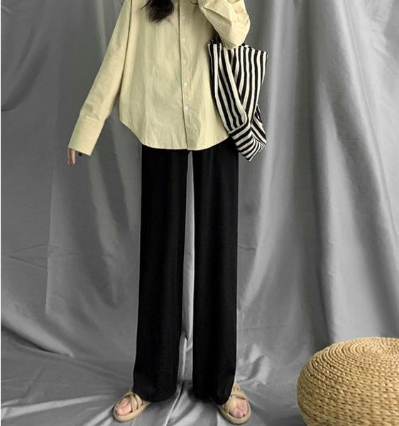 women's pants & capris winter velvet thick straight wide leg womens trousers autumn streetwear chic women high waist plus size loose, Black;white
women's pants & capris winter velvet thick straight wide leg womens trousers autumn streetwear chic women high waist plus size loose, Black;white