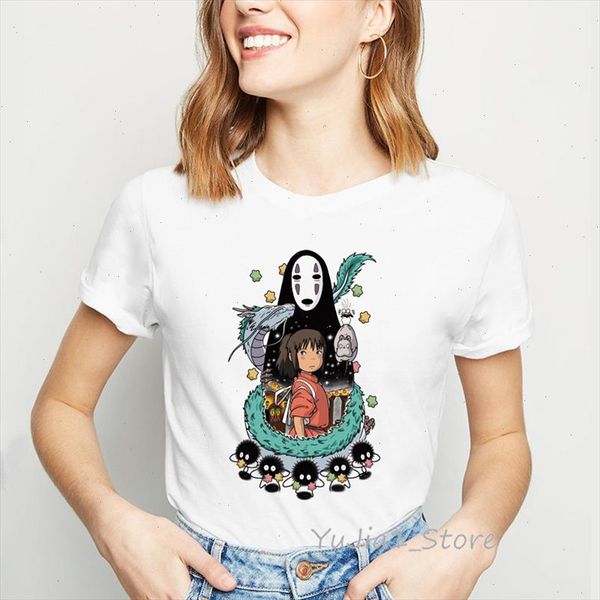spirit away studio ghibli japanese anime totoro miyazaki hayao t shirt women harajuku shirt cartoon print female t shirt, White
spirit away studio ghibli japanese anime totoro miyazaki hayao t shirt women harajuku shirt cartoon print female t shirt, White
