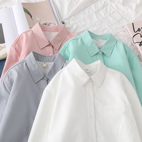 2021 new thick veet shirts womens keep warm white blouses and 100% cotton long sleeve female clothes outwear winter news solid m0y4
2021 new thick veet shirts womens keep warm white blouses and 100% cotton long sleeve female clothes outwear winter news solid m0y4