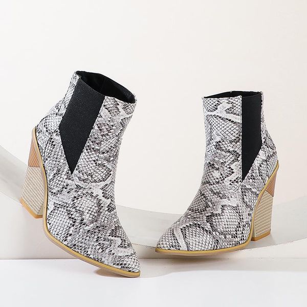 designer women fashion 2020 snake print cowboy boots 10cm cork heels ankle boots slip on fur lady yellow shoes plus size1, Black
designer women fashion 2020 snake print cowboy boots 10cm cork heels ankle boots slip on fur lady yellow shoes plus size1, Black