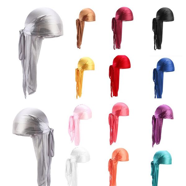 2019 new long silk satin breathable turban hat wigs doo durag biker headwrap chemo cap pirate hat men hair acc wmtfvz, Black
2019 new long silk satin breathable turban hat wigs doo durag biker headwrap chemo cap pirate hat men hair acc wmtfvz, Black