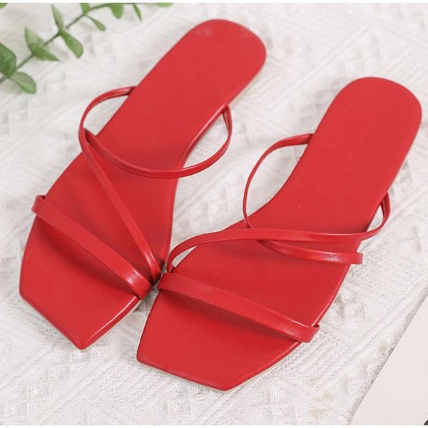 woman flat square toe women's cross tie flip flops ladies beach shoes female outdoor slides dropshipping summer women slippers1, Black
woman flat square toe women's cross tie flip flops ladies beach shoes female outdoor slides dropshipping summer women slippers1, Black