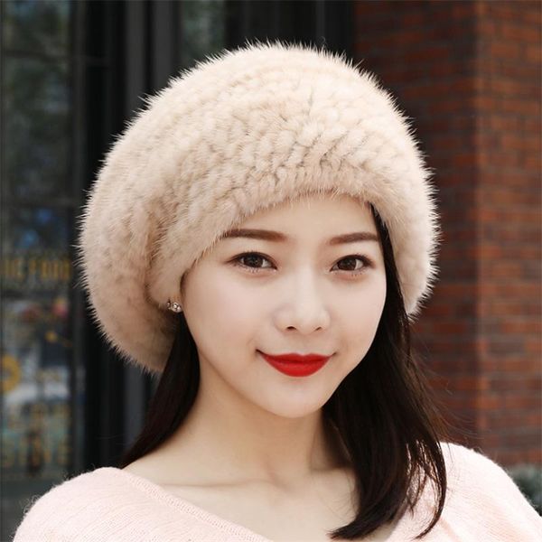real berets elegant women's winter caps new design fashion fur hats knitted warm, Blue;gray
real berets elegant women's winter caps new design fashion fur hats knitted warm, Blue;gray