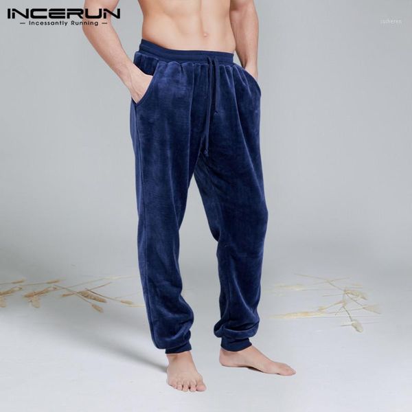 incerun mens solid sleepwear pants autumn loose drawstring homewear trousers 2020 winter leisure baggy sleep bottoms plus size 71, Black;brown
incerun mens solid sleepwear pants autumn loose drawstring homewear trousers 2020 winter leisure baggy sleep bottoms plus size 71, Black;brown