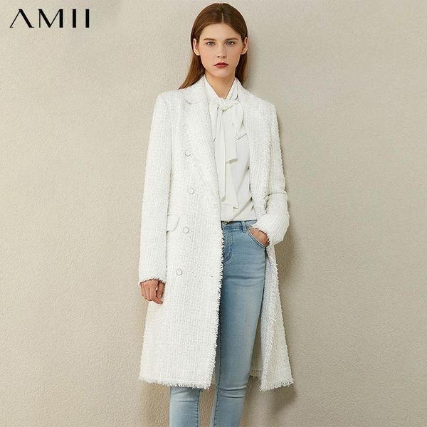 amii minimalism autumn winter fashion women's jacket temperament plaid lapel double breasted tweed jacket women's coat 12070347, Tan;black
amii minimalism autumn winter fashion women's jacket temperament plaid lapel double breasted tweed jacket women's coat 12070347, Tan;black
