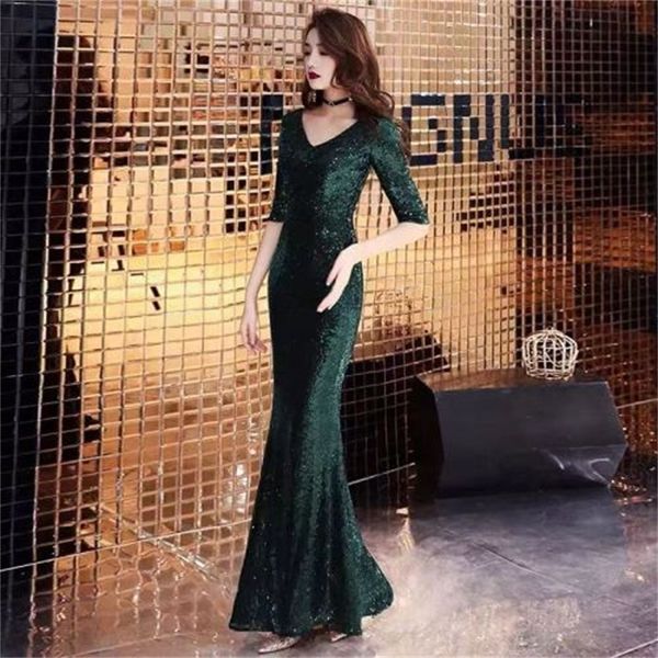 elegant party mermaid 2021 summer bling v-neck in short sleeve female trumpet meeting dress nibz, Black;gray
elegant party mermaid 2021 summer bling v-neck in short sleeve female trumpet meeting dress nibz, Black;gray