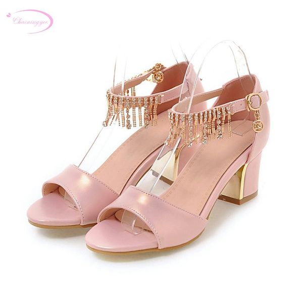 dress shoes chainingyee nightclub style comfortable summer cool sandals diamond chain belt buckle blue white pink high-heeled women's, Black
dress shoes chainingyee nightclub style comfortable summer cool sandals diamond chain belt buckle blue white pink high-heeled women's, Black