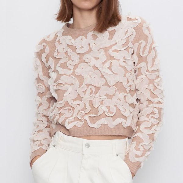 2021 new clue to elegant vintage knitting knit sequins sweater women's fashion fine fit the long female sleeve pullovers'chic o5c, White;black
2021 new clue to elegant vintage knitting knit sequins sweater women's fashion fine fit the long female sleeve pullovers'chic o5c, White;black