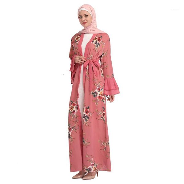 muslim print chiffon abaya floral full dresses cardigan kimono long robe gowns vestidos middle east ramadan turkish islamic1, Red
muslim print chiffon abaya floral full dresses cardigan kimono long robe gowns vestidos middle east ramadan turkish islamic1, Red