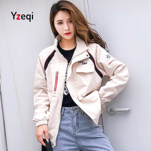 women's jackets yzeqi 2021 harajuku coat style spring jacket women plus size xl casual long sleeve loose coats female outerwear1, Black;brown
women's jackets yzeqi 2021 harajuku coat style spring jacket women plus size xl casual long sleeve loose coats female outerwear1, Black;brown