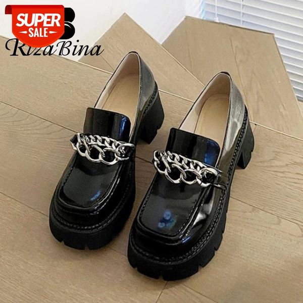 rizabina new women pumps real leather high platform thick heel shoes women fashion party shoes footwear size 34-40 #ab9k
rizabina new women pumps real leather high platform thick heel shoes women fashion party shoes footwear size 34-40 #ab9k