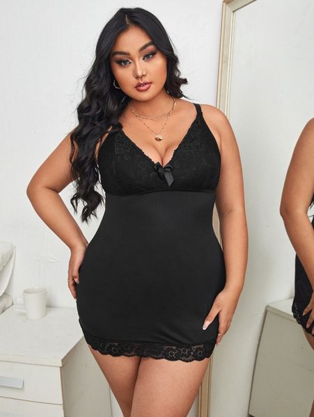 plus contrast mesh slips with thong e5kp#, Black;white
plus contrast mesh slips with thong e5kp#, Black;white