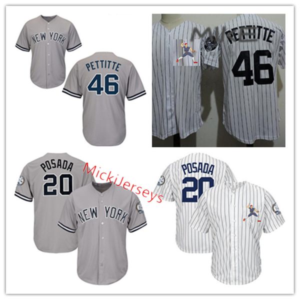 mens #20 jorge posada jerseys stitched white navy #46 andy pettitte retirement patch jersey s-3xl, Black
mens #20 jorge posada jerseys stitched white navy #46 andy pettitte retirement patch jersey s-3xl, Black