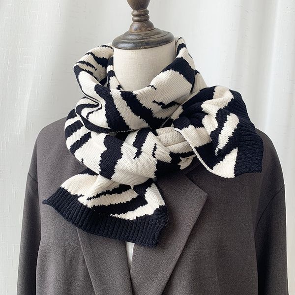 scarf women's autumn winter versatile wool knitting ins fashion korean version of zebra print neck protection bib for parents and, Blue;gray
scarf women's autumn winter versatile wool knitting ins fashion korean version of zebra print neck protection bib for parents and, Blue;gray